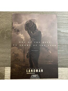 NEW Paramount+ LANDMAN FYC Promo Press Booklet For Your Consideration 2025 Emmy